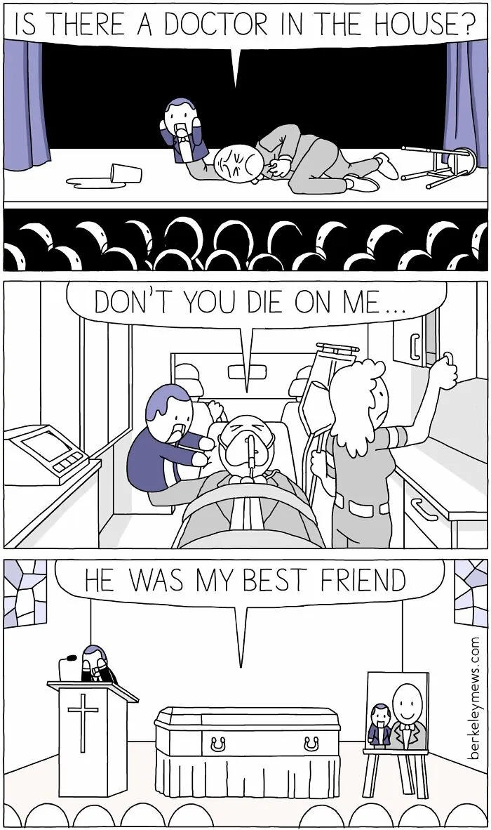Here Are 30 New Seemingly Innocent Comics That Take A Dark Turn By Berkeley Mews