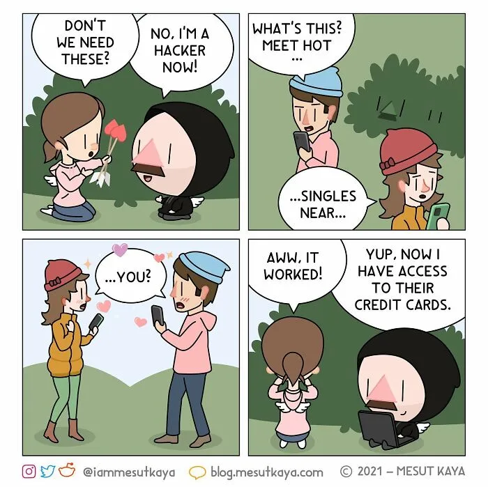 Artist Draws Funny, Awkward, And Embarrassing Life Situations Featuring An Exaggerated Version Of Himself (30 Comics)