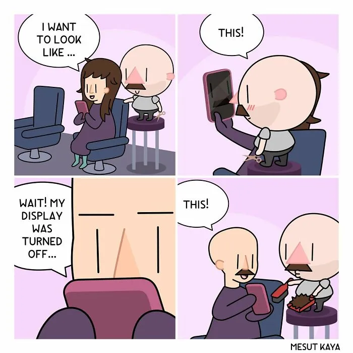 Artist Draws Funny, Awkward, And Embarrassing Life Situations Featuring An Exaggerated Version Of Himself (30 Comics)