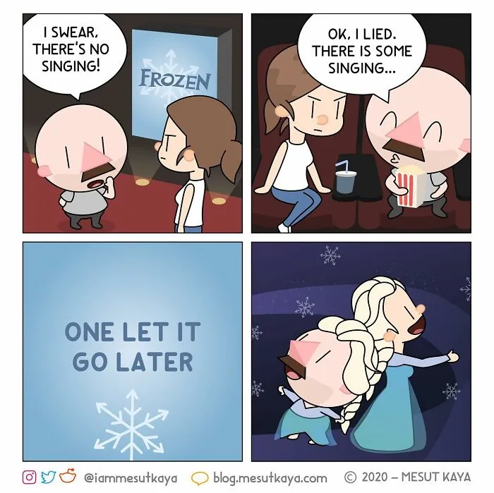 Hilarious Comics With Unexpected Endings By Mesut Kaya