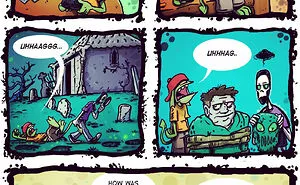 30 Comics That I’ve Created In Which A Necromancer And His Assistant Do Odd Jobs