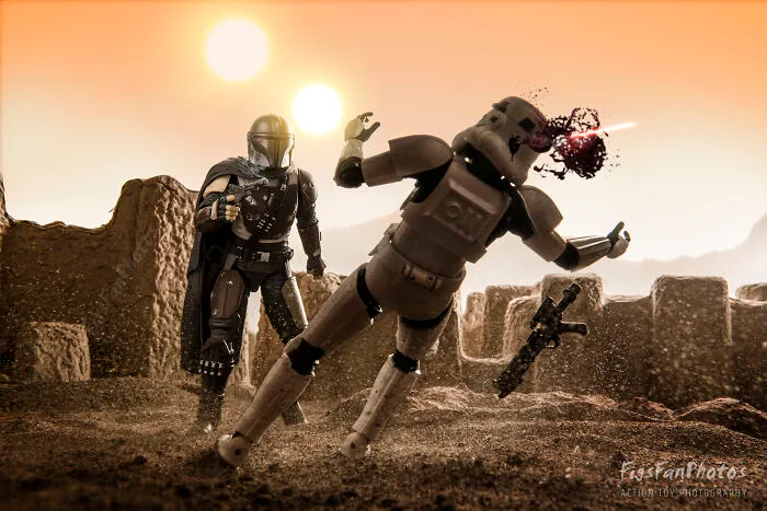 The Mandalorian Is Literally A Space Western, So I Made A Classical Showdown Scene