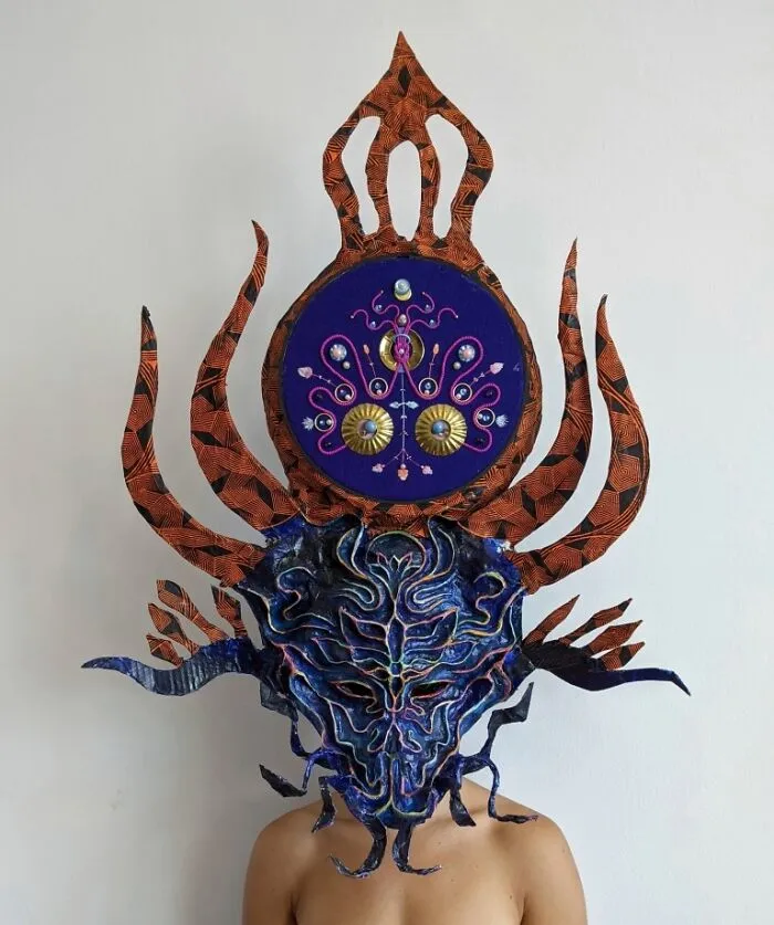 #2 Palemeos, Collaboration Mask With William Winter