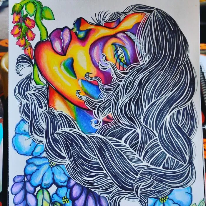 Color Study With Jellyroll