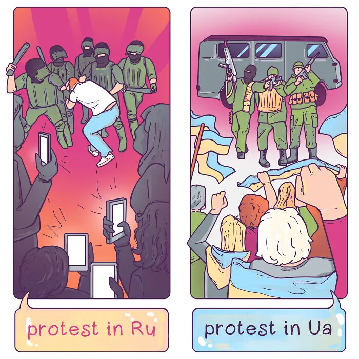 After I Volunteered In Ukraine, I Made These 22 Comics Depicting What's Going On There
