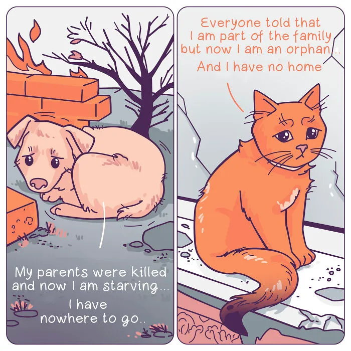 After I Volunteered In Ukraine, I Made These 22 Comics Depicting What's Going On There