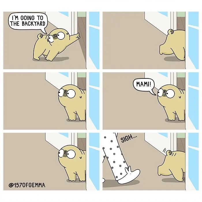30 New Adorably Funny Comics About A Dog And Its Owner By This Artist