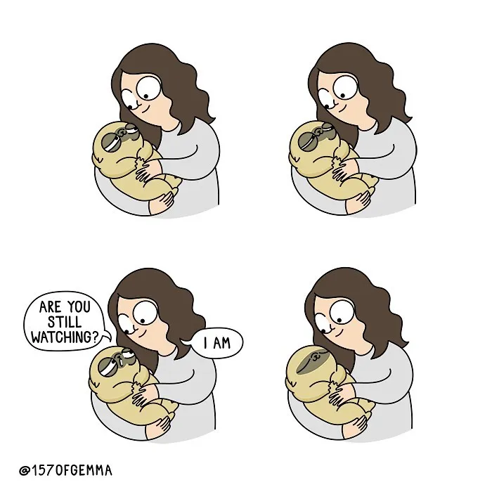 30 New Adorably Funny Comics About A Dog And Its Owner By This Artist