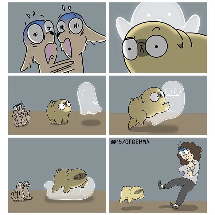 30 New Adorably Funny Comics About A Dog And Its Owner By This Artist