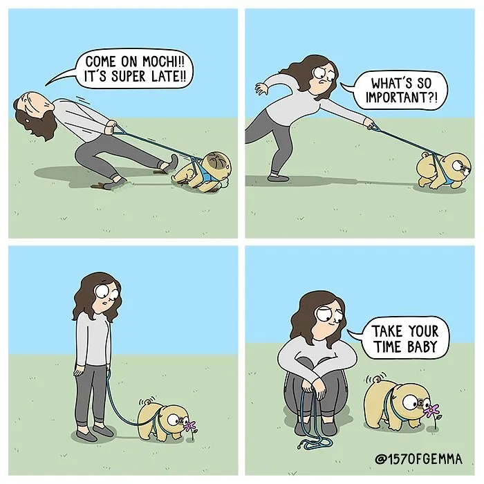 30 New Adorably Funny Comics About A Dog And Its Owner By This Artist