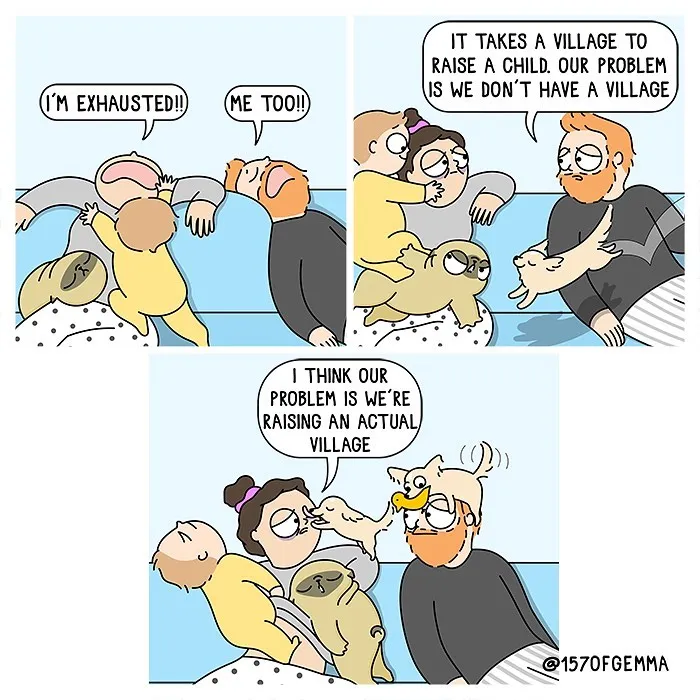 30 New Adorably Funny Comics About A Dog And Its Owner By This Artist