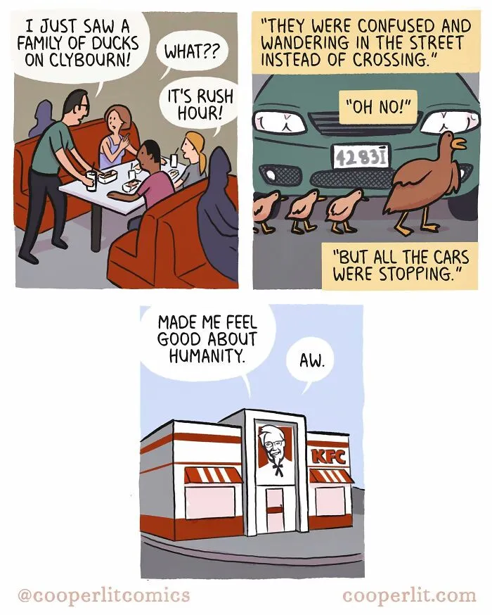 Absurd Situations And Unexpected Endings: 35 Comics By This Artist