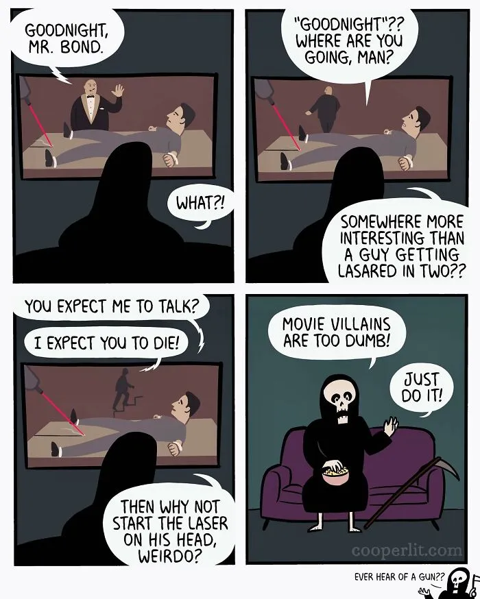 Absurd Situations And Unexpected Endings: 35 Comics By This Artist