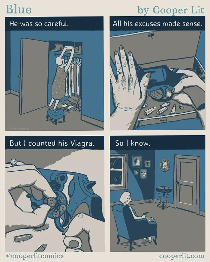 Absurd Situations And Unexpected Endings: 35 Comics By This Artist