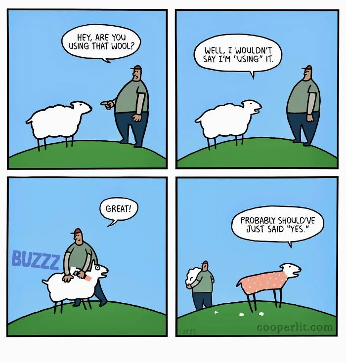 Absurd Situations And Unexpected Endings: 35 Comics By This Artist