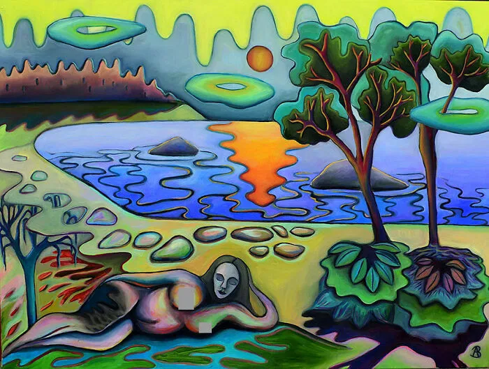 "The Shelter", Oil On Canvas, 60x80 Cm, 2021