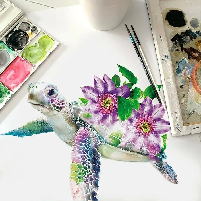 My 50 Botanical Animals That I Painted