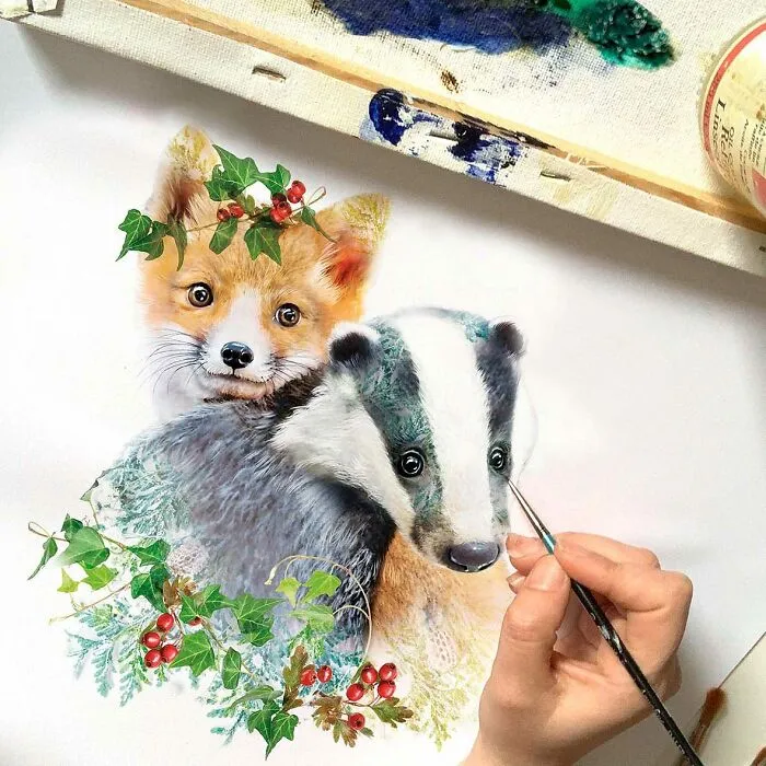 My 50 Botanical Animals That I Painted