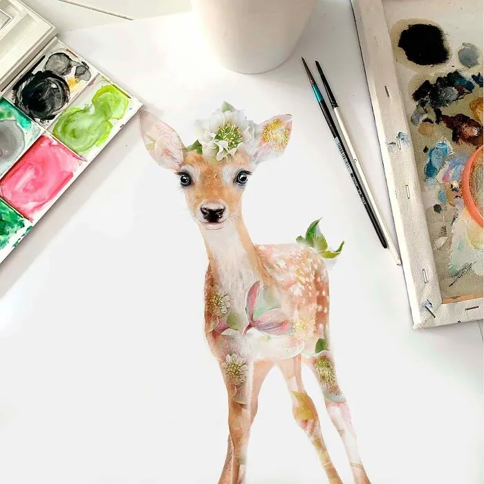 My 50 Botanical Animals That I Painted