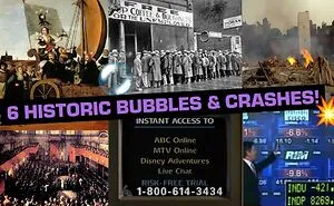 6 Historic Bubbles And Crashes In The Stock Market