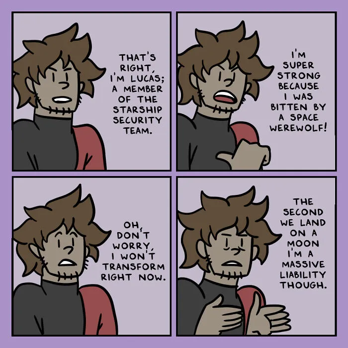 I Made A New Comic Series About Humans And Aliens Learning To Get Along Aboard A Starship (45 Pics)