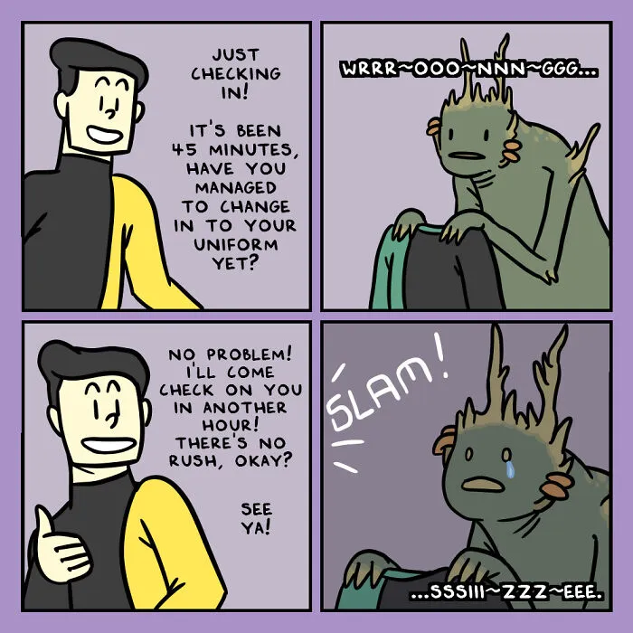 I Made A New Comic Series About Humans And Aliens Learning To Get Along Aboard A Starship (45 Pics)