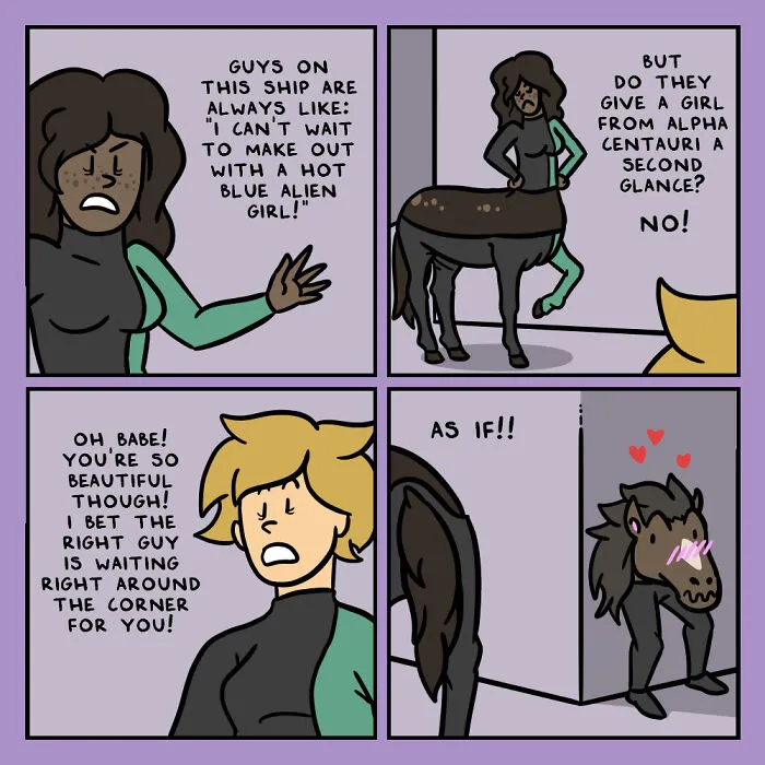 I Made A New Comic Series About Humans And Aliens Learning To Get Along Aboard A Starship (45 Pics)