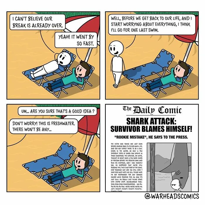 30 Comics About Life And Its Absurdly Silly Situations By This Artist