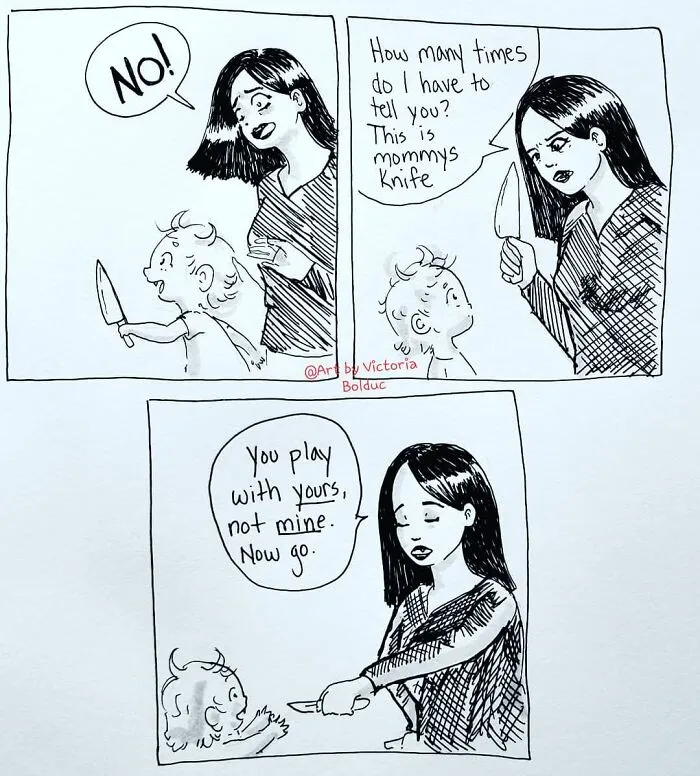 My 50 Comics About Parenting Struggles And Everyday Life