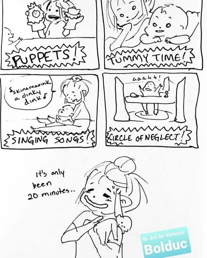 My 50 Comics About Parenting Struggles And Everyday Life