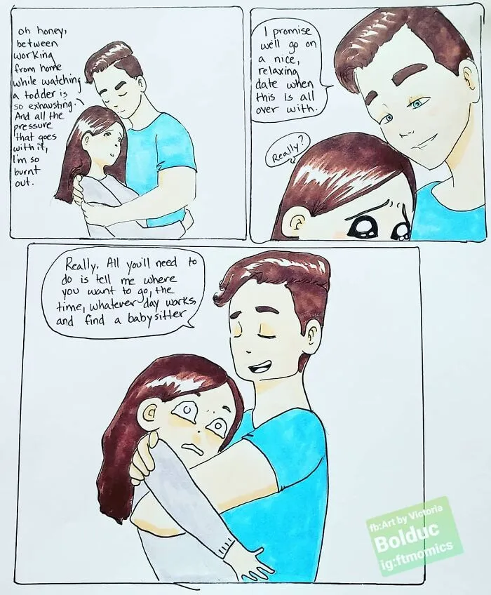 My 50 Comics About Parenting Struggles And Everyday Life