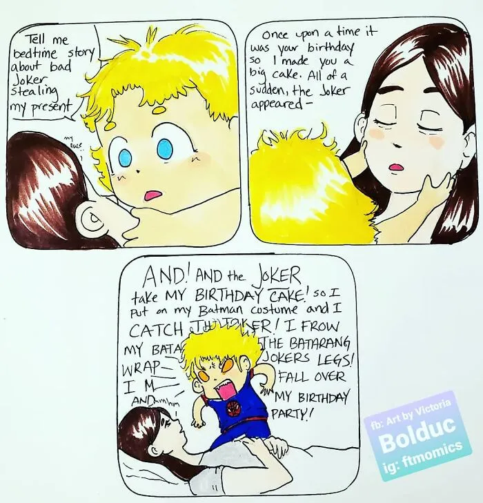 My 50 Comics About Parenting Struggles And Everyday Life