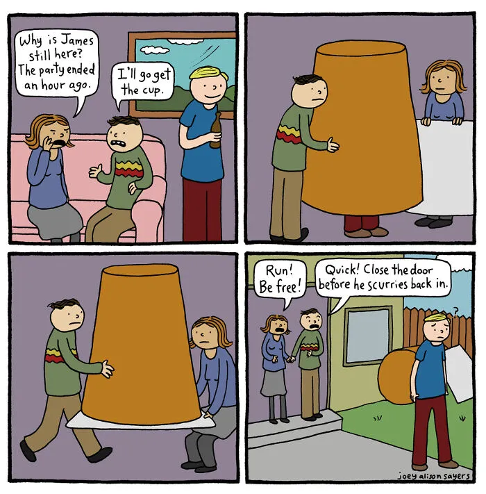 40 Funny Comics With Unexpected Twists Made By This Artist