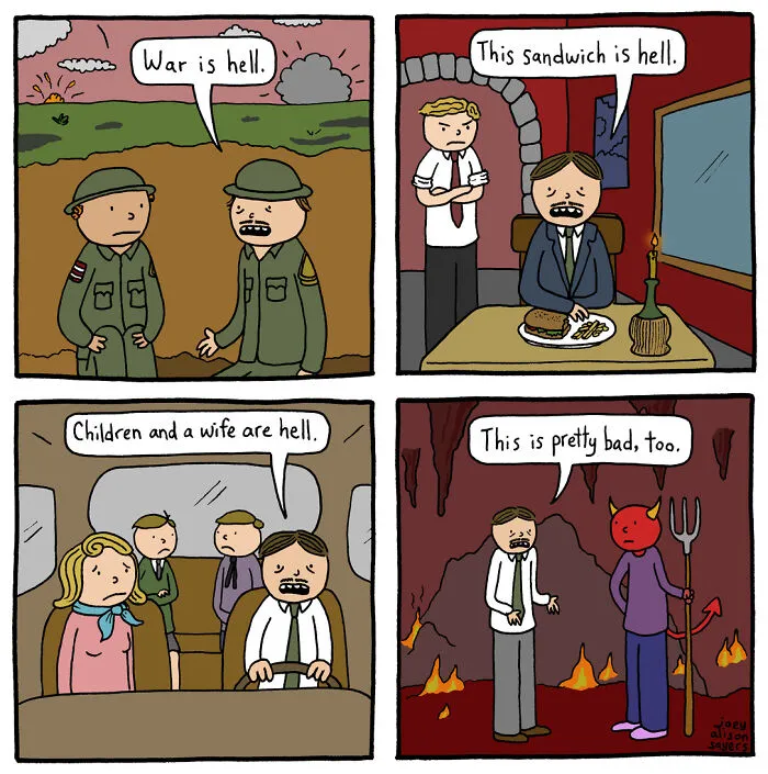40 Funny Comics With Unexpected Twists Made By This Artist