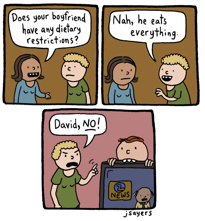 40 Funny Comics With Unexpected Twists Made By This Artist