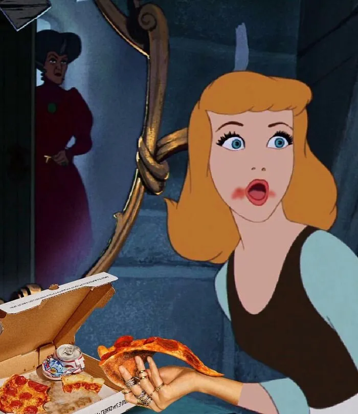 Artist Shows Disney Characters In Funnily Wrong Scenarios (16 Pics)