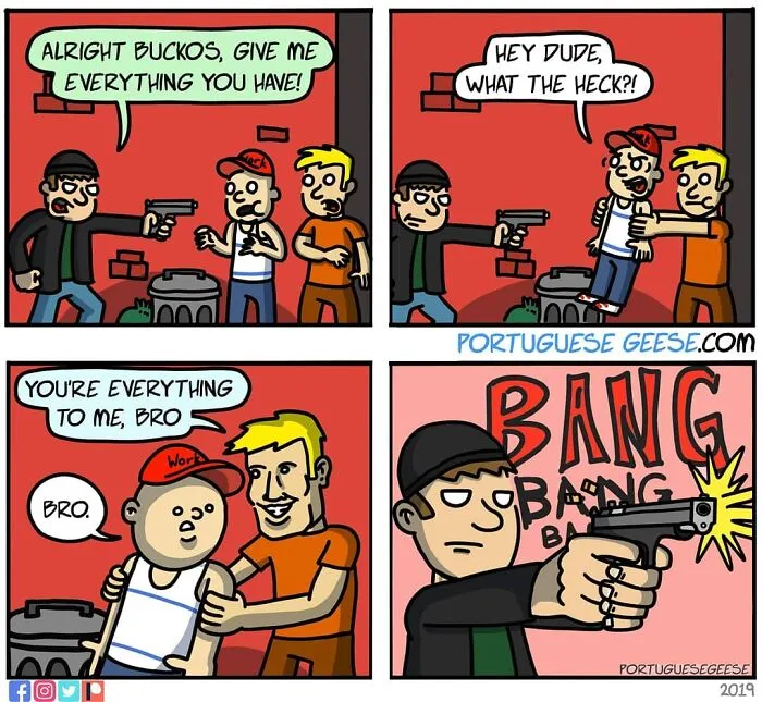 30 Of The Latest Hilarious Comics With Socially Awkward Situations By Portuguese Geese
