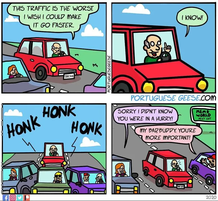 30 Of The Latest Hilarious Comics With Socially Awkward Situations By Portuguese Geese