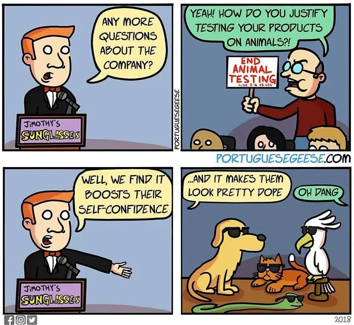 30 Of The Latest Hilarious Comics With Socially Awkward Situations By Portuguese Geese