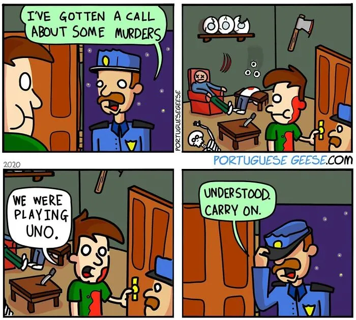 30 Of The Latest Hilarious Comics With Socially Awkward Situations By Portuguese Geese