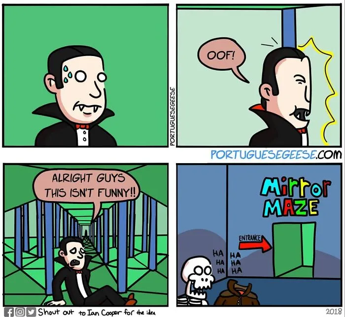 30 Of The Latest Hilarious Comics With Socially Awkward Situations By Portuguese Geese