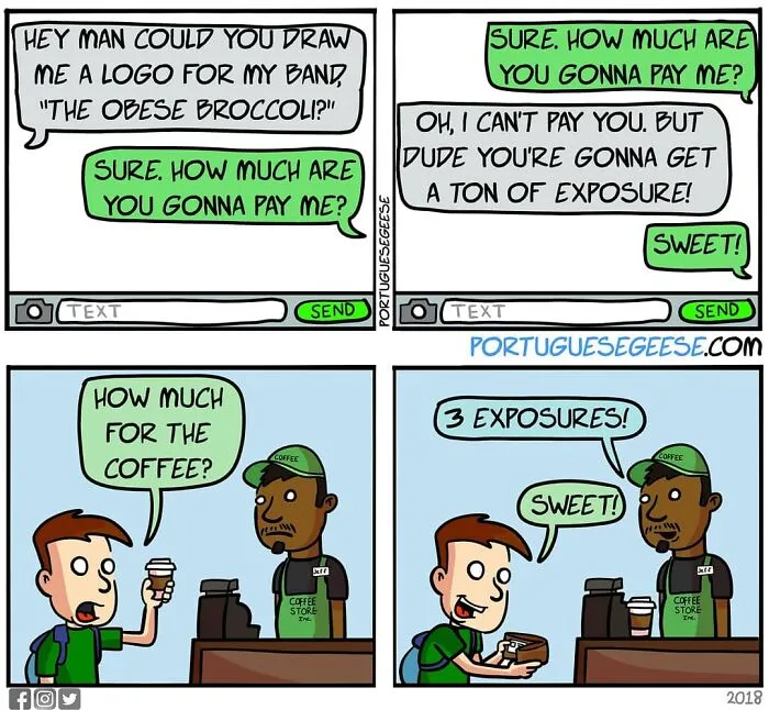 30 Of The Latest Hilarious Comics With Socially Awkward Situations By Portuguese Geese
