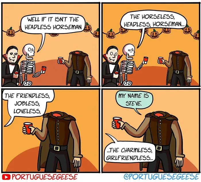 30 Of The Latest Hilarious Comics With Socially Awkward Situations By Portuguese Geese