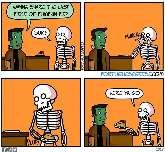 30 Of The Latest Hilarious Comics With Socially Awkward Situations By Portuguese Geese
