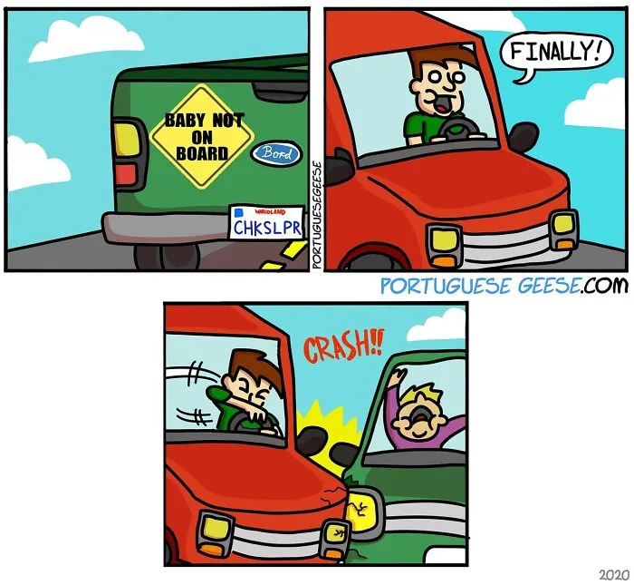 30 Of The Latest Hilarious Comics With Socially Awkward Situations By Portuguese Geese