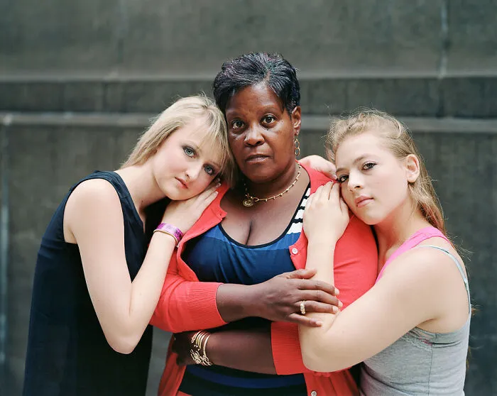 Hunter, Margaret y Abigail, 2013, Nueva York