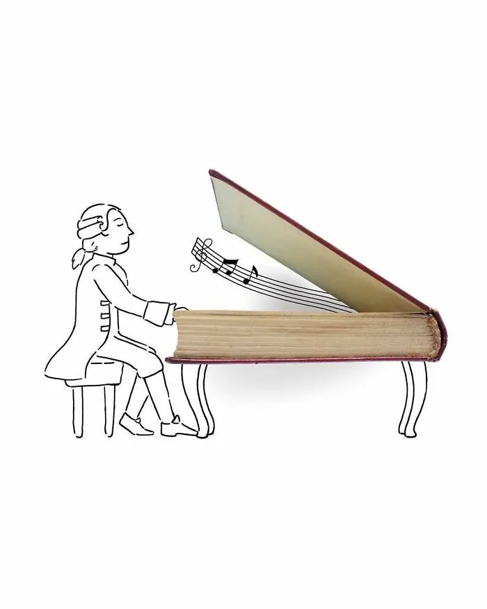 70 Illustrations That Interact With Their Surroundings By Cintascotch (New Pics)