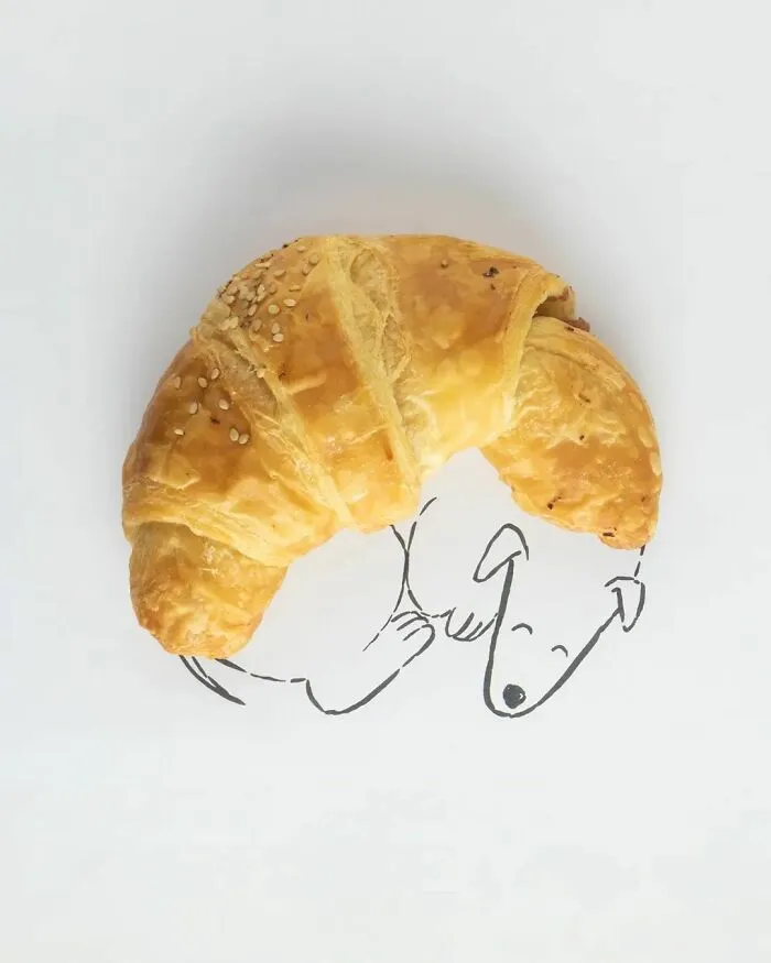 70 Illustrations That Interact With Their Surroundings By Cintascotch (New Pics)