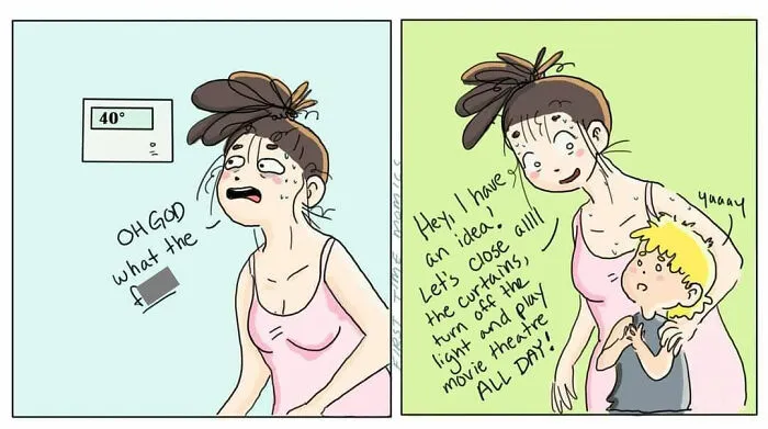 My 50 Comics About Parenting Struggles And Everyday Life
