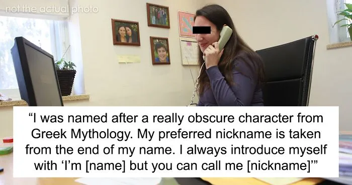 "AITA For Refusing To Answer To A Nickname I Don't Like?"
